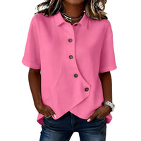 Frida | Leinenmix-Hemdbluse (1+1 GRATIS) in Rosa