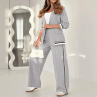 Rovelle™ Set mit Anzug-Design und Makelloser Eleganz in Grau