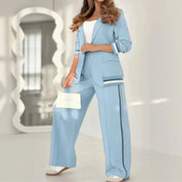 Rovelle™ Set mit Anzug-Design und Makelloser Eleganz in Hellblau