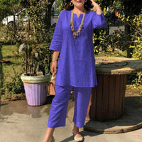 Zyra™ Set mit Klarem Design und Zeitloser Eleganz in Violettblau