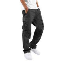 Reuben | Herren Cargo-Hosen in Schwarz