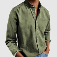 Alvin | Premium Casual Hemd in Grün