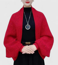 Mila | Modischer Cardigan für stilvolle Outfits in Rot