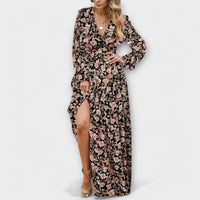 Clara | Schickes Elegantes Kleid Damen in Braun