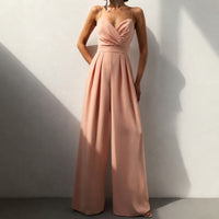 Becca - Stilvoller Jumpsuit mit hoher Taille in Lachs