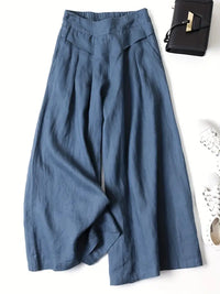 Damen Leicht Weite Hosen | Stilvoll in Blau