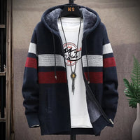 Harrison™ - Stylisher Kapuzenpullover für Herren in Dunkelblau