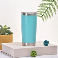 Becher Isolierbecher Edelstahl Reise Kühlung in See Blau