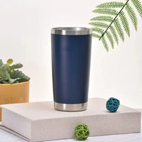 Becher Isolierbecher Edelstahl Reise Kühlung in Marineblau