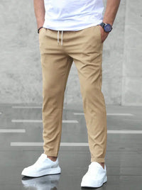 Bronko | Hochwertige Stretch-Komforthose in Khaki