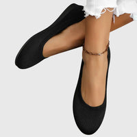 Calypso | Damen Ballerinas rutschfest atmungsaktiv in Schwarz