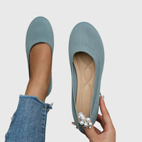 Calypso | Damen Ballerinas rutschfest atmungsaktiv in Hellblau