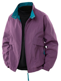 Lennox™ - Lässige leichte Windbreaker-Jacke in Lila