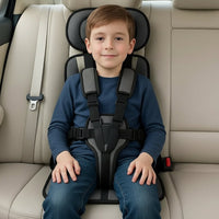 Autositzgurt Kinder Tragbar Verstellbare Sitzerhöhung in Schwarz