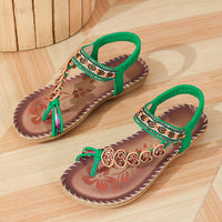 Victoria | Bequeme orthopädische Damensandalen in Smaragdgrün