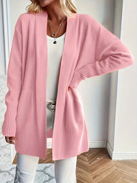 Sofia | Kuscheliger Cardigan mit offenem Schnitt in Rosa
