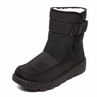 Marie | Damen Gefütterte Wasserdichte Rutschfeste Thermostiefel in Schwarz