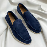 Leon | Elegante Loafer für Herren von Waltherhaus in Marineblau