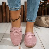 Clara | Damen Mokassins weich und zeitlos chic in Rosa