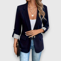 Elena | Moderner Damen-Blazer elegant & bequem in Marineblau