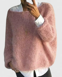 Julia | Zeitloser Pullover mit elegantem Look in Rosa