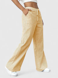Antonia | Elegante Pants Damen modern chic in Gelb