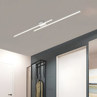 LED Deckenlampe Modern Aluminium Wohnzimmer in Weiß