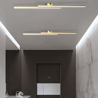 LED Deckenlampe Modern Aluminium Wohnzimmer in Gold