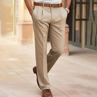 Emilian | Herren Business Chinohose in Beige