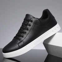 Erik | Herren Freizeit-Sneaker mit Schnürung in Schwarz