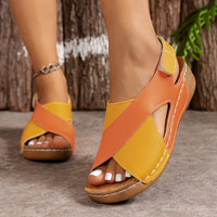 Milena™ - Ultrabequeme Orthopädische Sandalen in Orange-Gelb