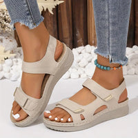 Kara | Orthopädisch Verstellbar Sandalen in Beige