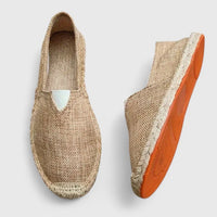 Emma | Damen Espadrille Ballerinas Atmungsaktiv – Espadrille Stil Sommer 2026 in Braun