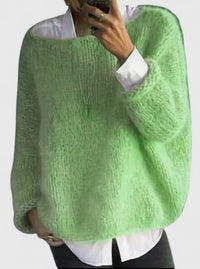 Julia | Zeitloser Pullover mit elegantem Look in Grün