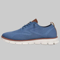 Dominik | Herren Orthopädische Slip On Wandel Schuhe in Blau