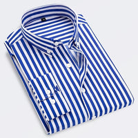 Givalli - Shirt with Stripes in Blau