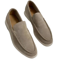 Herren Slipper im klassischen Stil in Beige