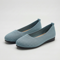 Doug - Damen Bequeme Alltagsschuhe mit Dampfender Einlegesohle in Hellblau