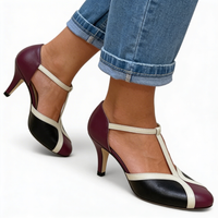 Baya | Urbane Plateau-Sandalette in Schwarz