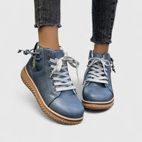Nyrah | Orthopedic Boots in Blau