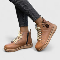 Nyrah | Orthopedic Boots in Hellbraun