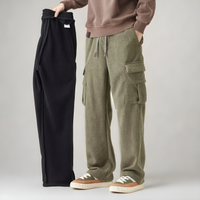 Mara | Bequeme Cargo Sweats für Herren Stil in Grün