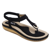 Victoira™ - Sandalen mit Weichem Schaumstoff in Schwarz