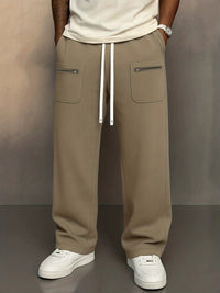 Noah | Ferran David Herrenhose in zeitloser Optik in Khaki