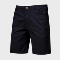 Kurze, Weite Shorts mit Seitentaschen für Herren | Ideal für den Sommer in Schwarz