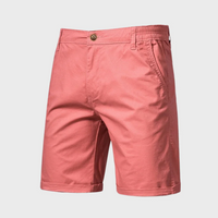 Kurze, Weite Shorts mit Seitentaschen für Herren | Ideal für den Sommer in Rosa