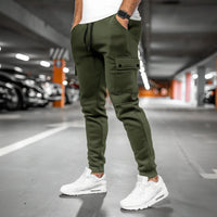 Herren Jogginghose Sport Freizeit Bequemer Passform in Armeegrün