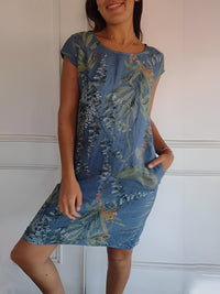Annelie | Wunderschönes Kleid in Blau