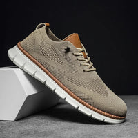 Mark | Herren Komfort Walking Sneaker in Beige