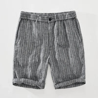Leo | Herren Leichte Sommer Cargo Shorts in Grau